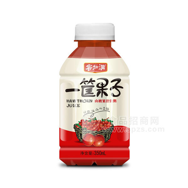 ·客加满一筐果子 山楂果汁饮料350ml 