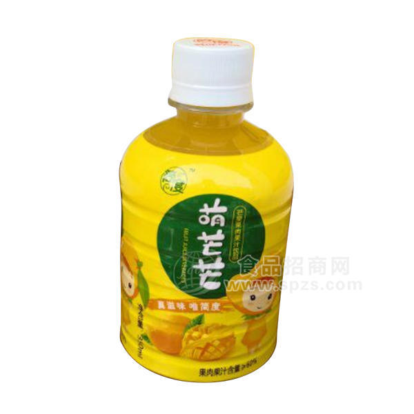 ·萌芒芒果肉果汁饮料350ml 