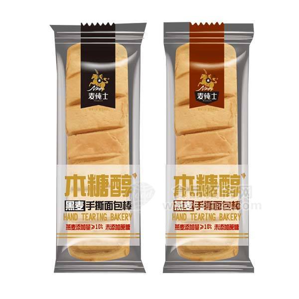 麦纯士  木糖醇手撕面包棒 休闲食品