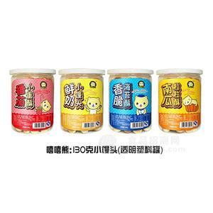 嘻嘻熊 小饅頭 餅干休閑食品130g