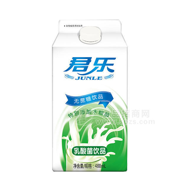 無蔗糖飲品 乳酸菌飲品488ml