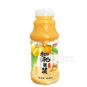 优放枇杷果浆饮料400毫升 果汁饮料 枇杷汁 枇杷果汁
