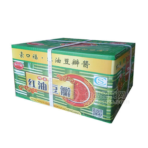 豪口福 紅油豆瓣醬調(diào)味品