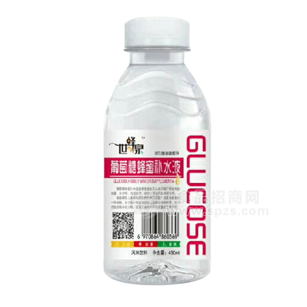 ·世蜂泉  葡萄糖蜂蜜 补水液 风味饮料450ML 
