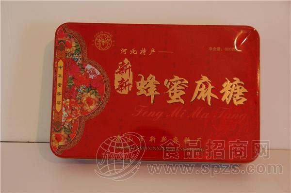新新铁盒麻糖（800g）