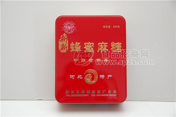 新新铁盒麻糖(500g)