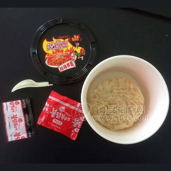 華田牛中?；痣u面超辣拌面方便食品