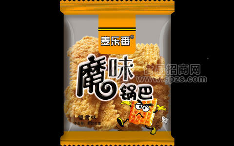 麦乐番 魔味锅巴 散称 蟹黄味