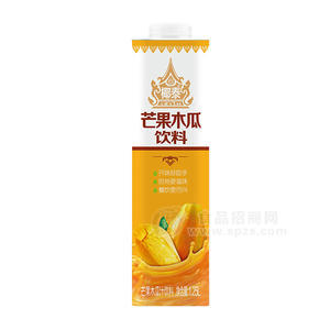 椰泰芒果木瓜飲料果汁飲料1.25l