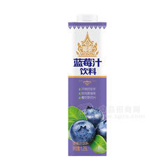 椰泰蓝莓汁饮料果汁饮料1.25l