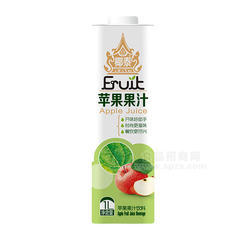 椰泰苹果果汁饮料 1l