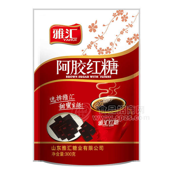 雅汇甘蔗红糖阿胶红糖300g