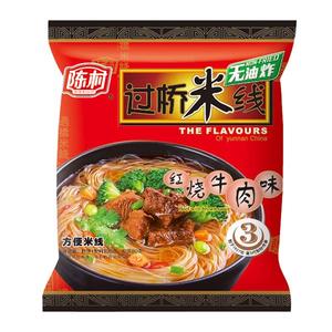 陈村过桥米线红烧牛肉味方便米线