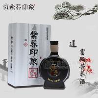 陜西白酒批發(fā)，紫蕎印象富硒苦蕎酒道廠家直銷，禮品酒