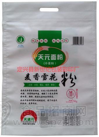 专业生产无纺布面粉包装袋厂家定做无纺布小麦粉包装袋设计图案
