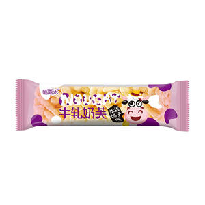 蓓嘉乐牛轧奶芙牛奶提子味休闲食品