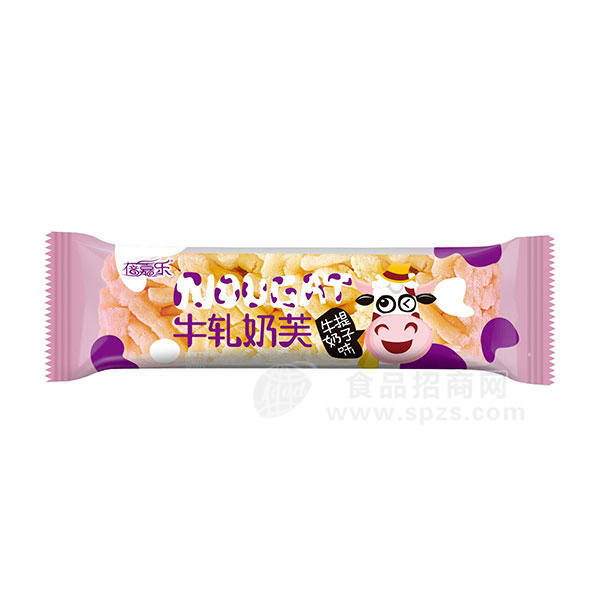 蓓嘉乐牛轧奶芙牛奶提子味休闲食品