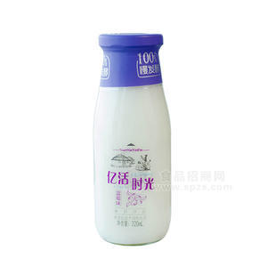 億活時光 藍莓味發(fā)酵酸奶 320ML