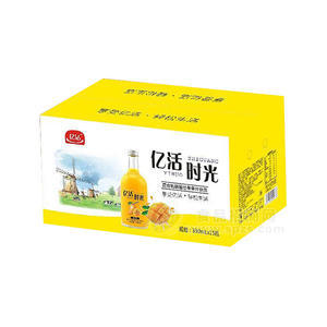 億活  億活時光 芒果果汁飲品 箱裝 330MLx15瓶