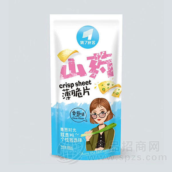 第7食客山药薄脆片香葱味88g