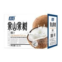 藍(lán)培 果山果樹椰汁 植物蛋白飲料 箱裝1Lx6