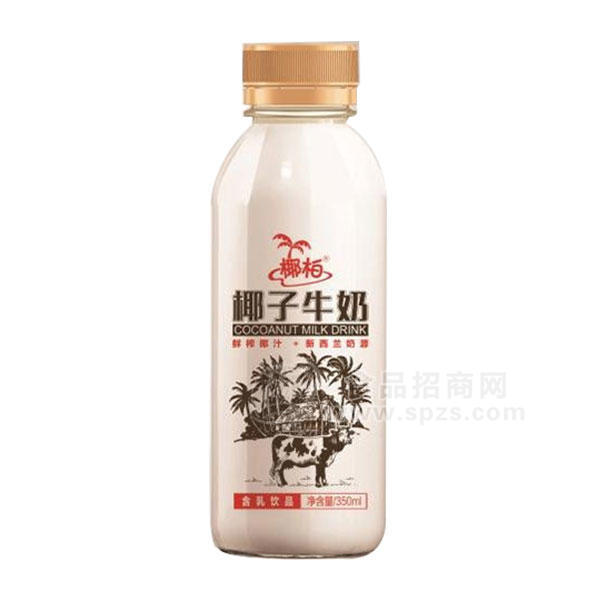 ·椰柏  椰子牛奶 乳饮品 350ML 