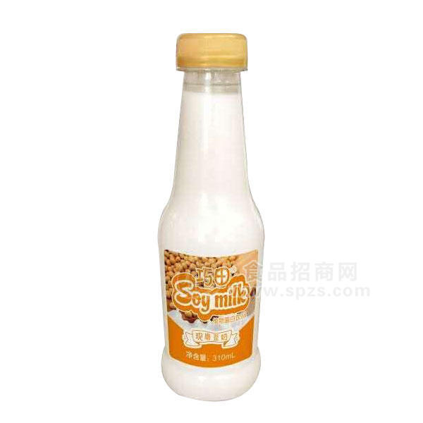 ·巧田 现磨豆奶 植物蛋白饮料 310ML 
