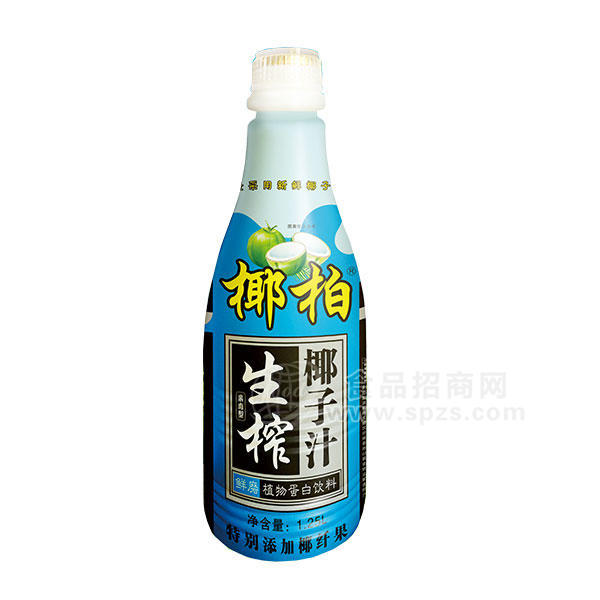 ·椰柏 生榨椰子汁 植物蛋白饮料 1.25L 
