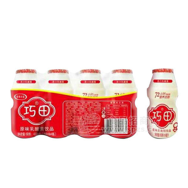 ·巧田 原味乳酸菌饮品  432ML 