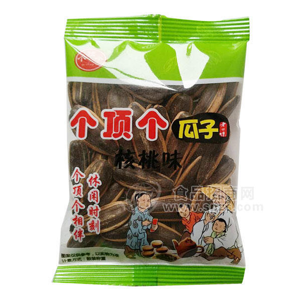 個頂個香瓜子 核桃瓜子150g