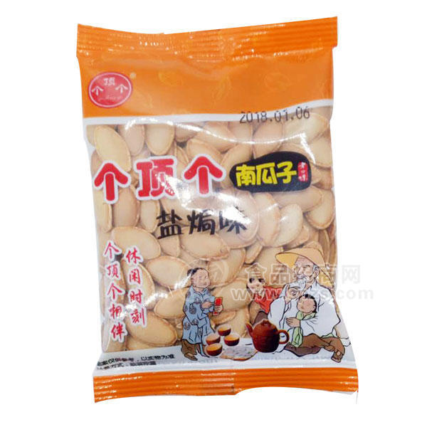 個(gè)頂個(gè)南瓜子 鹽焗瓜子150g