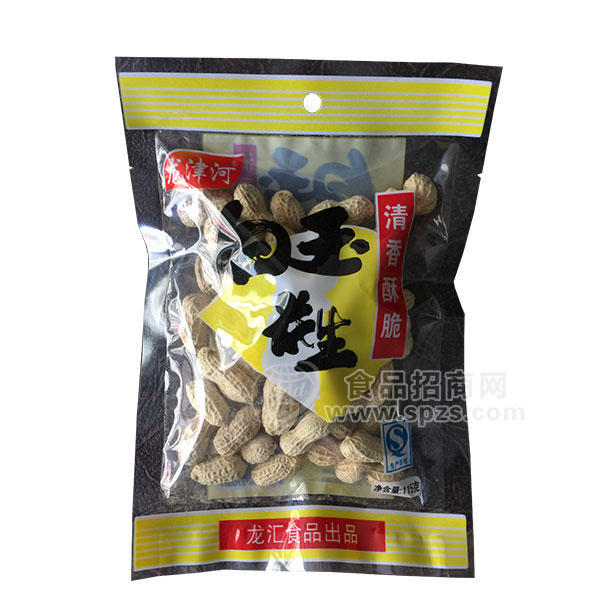 龍津河 白玉花生休閑食品115g