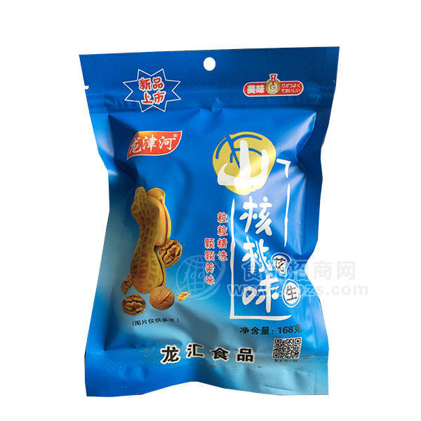 龍津河山核桃味花生 休閑食品168g