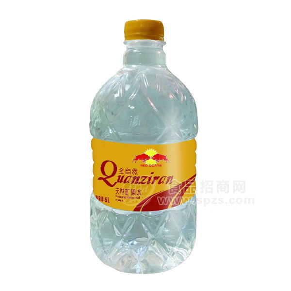 ·全自然 天然矿泉水饮料5l 