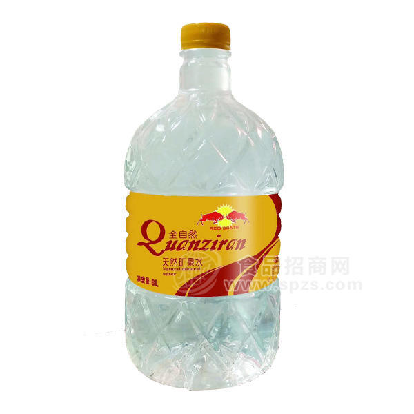全自然天然矿泉水饮料8l