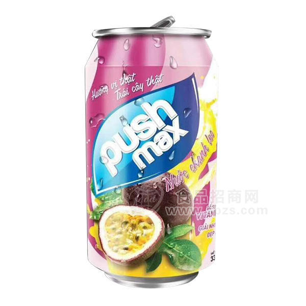 ·push max 百香果饮料   果汁饮料 
