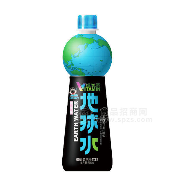 地球水維他命果汁飲料600ml