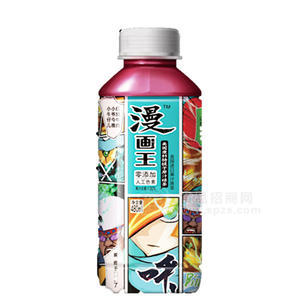 漫畫(huà)王美國(guó)康科特提子原汁綠茶飲料480ml