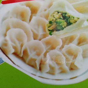 淘羊庄园 韭菜鸡蛋 速冻饺子