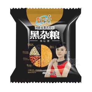 馬金成 黑雜糧五仁餅 餅干休閑食品散稱(chēng)