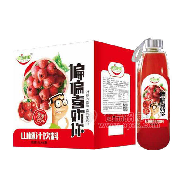 ·恋润果  山楂汁饮料果汁饮料 