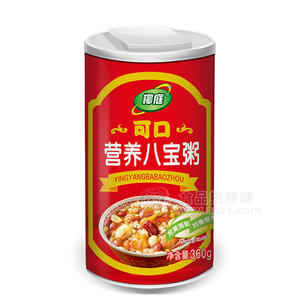 椰庭營(yíng)養(yǎng)八寶粥方便食品360g