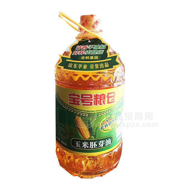 宝号粮仓玉米胚芽油4L