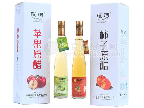 禮盒裝-瑤珂水果醋白禮盒