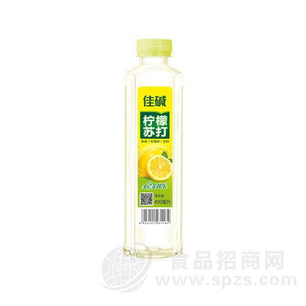 乐牛 柠檬苏打 果味饮料 400ML