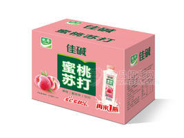 樂(lè)牛 蜜桃蘇打 果味飲料箱裝 400MLx24