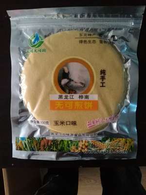 玉米口味纯手工煎饼