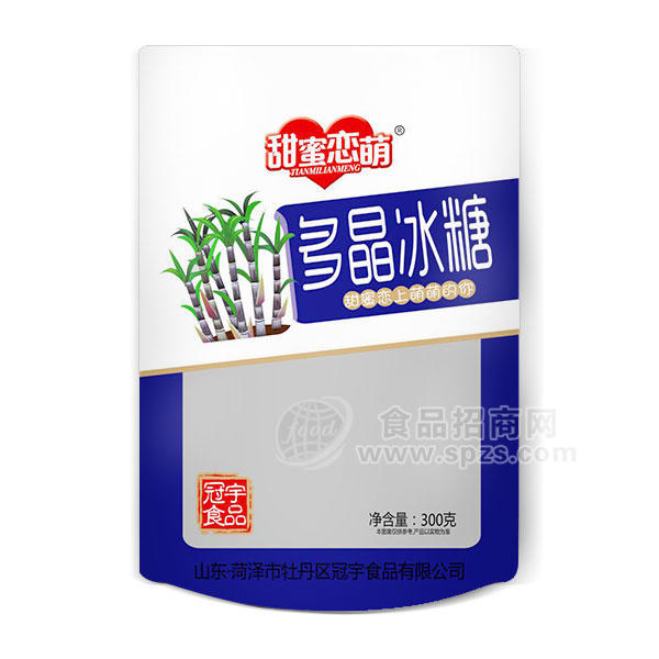 甜蜜恋萌普通多晶冰糖300g 