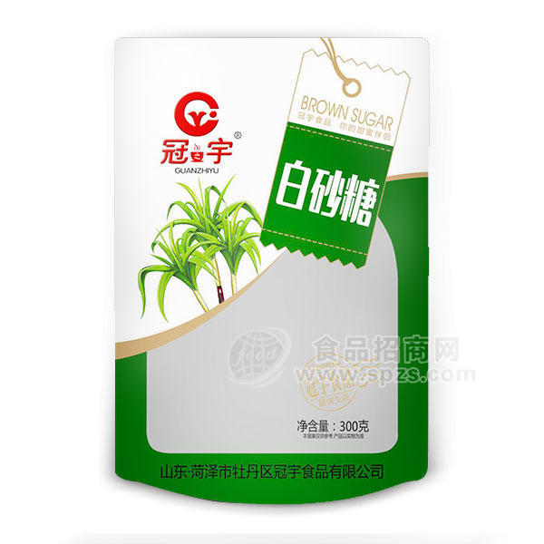 冠之宇普通白砂糖 白糖300g 