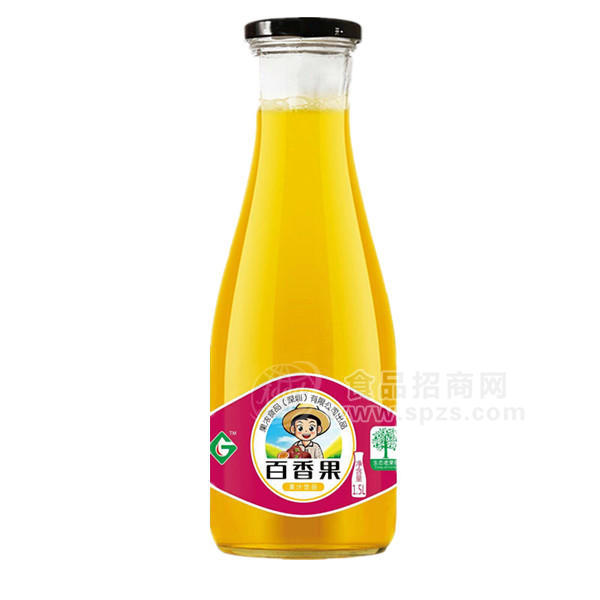 ·百香果果汁饮料 1.5L 